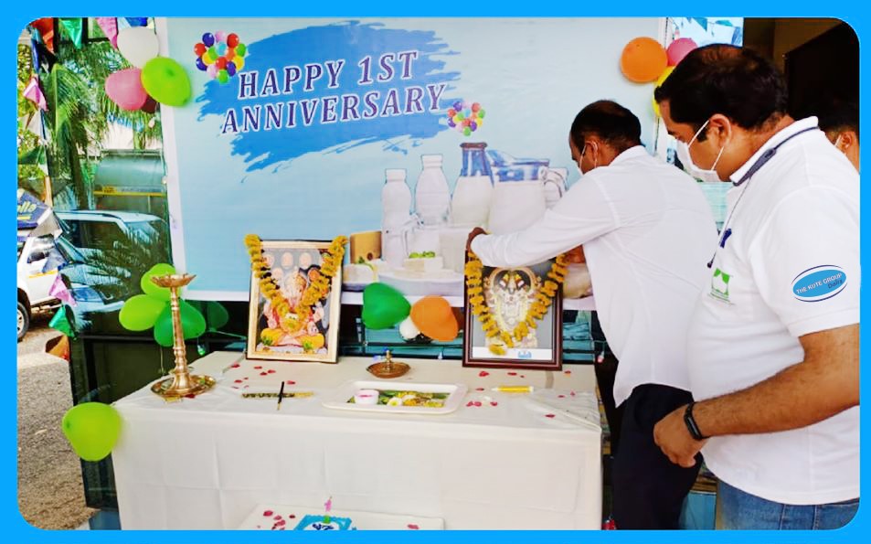 The Kute Group Dairy-1st Anniversary Celebrations at Tisgaon Plant