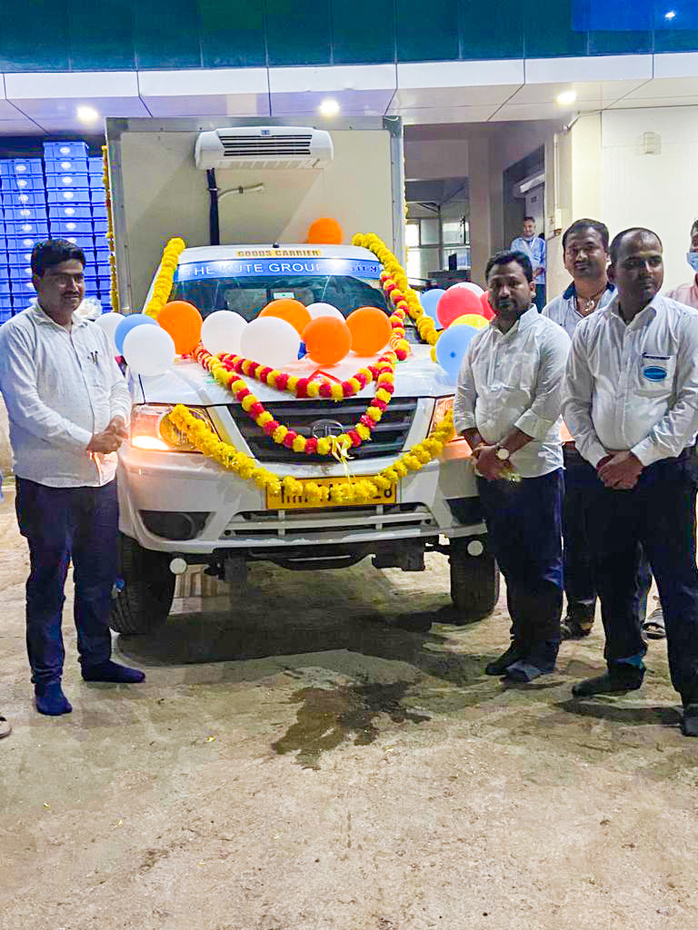 The Kute Group Dairys First Despatch – Tisgaon plant