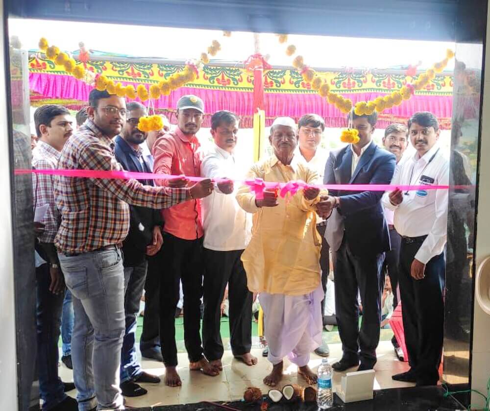 Inauguration of Milk Collection Center at Sangola, Solapur