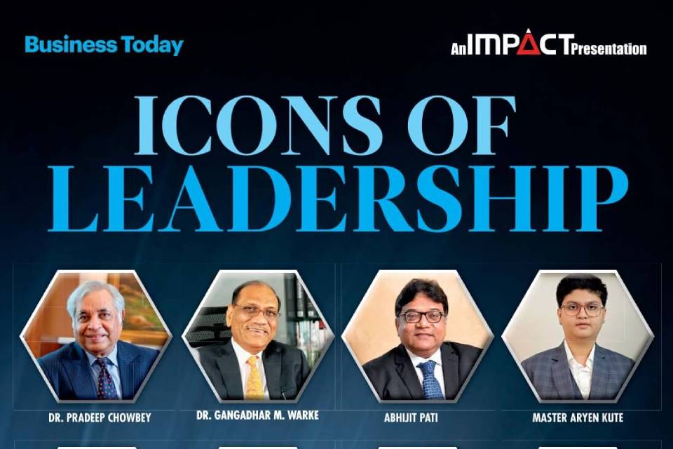 Master Aryen Suresh Kute featured as Icons Of Leadership