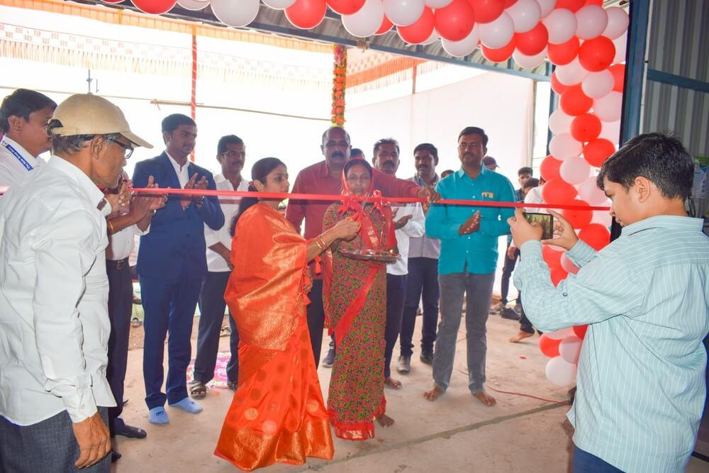 Inauguration of Milk Collection Center at Shrigonda, Ahmednagar
