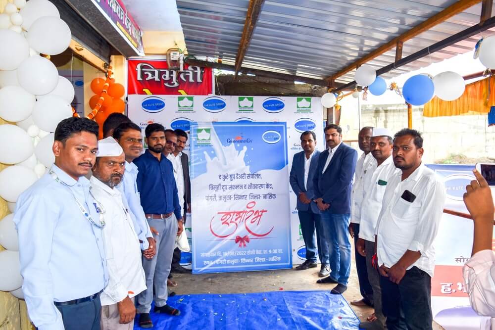 Inauguration of Milk Collection Center at Pangari, Sinnar